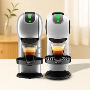 [돌체구스토]돌체구스토 캡슐 커피머신 지니오S 터치 (굿즈 : NDG 캡슐 6P 컨테이너 + 글라스 컵 2개)