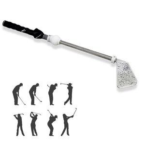 [ETN]헤드형 골프 스윙 스틱 연습용 골프채 비거리 집중력 향상 근육 강화