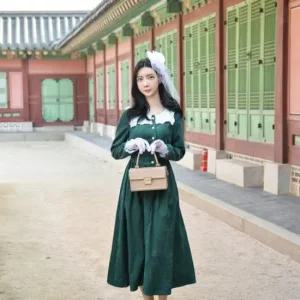 지앤제이 경성의복 개화기의상 플로럴 개화기의상 경성의상 경성시대옷 개화기패션