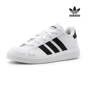 아디다스 그랜드 코트 2 K 화이트 블랙 (GW6511)