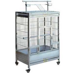 대형 앵무새 새장 스테인리스 놀이터 새철장 횃대