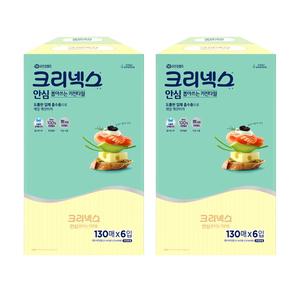 크리넥스 안심 뽑아쓰는 키친타월, 130매, 6입, 2개