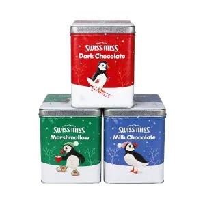 스위스미스 핫초코 크리스마스 틴케이스 3종 세트(머쉬/밀크/다크)