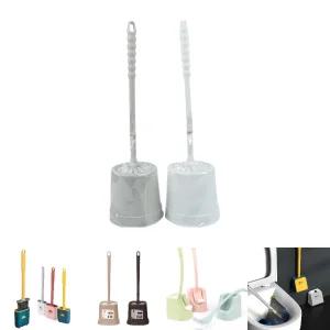 미화 원형통 변기솔 변기청소 욕실 스탠딩 세척솔