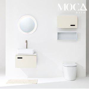 [모카바스]욕실장 욕실수납장 욕실선반 앨리스 상부 수납장 W600 H365