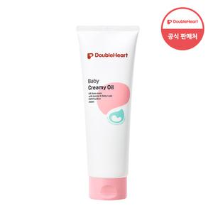 더블하트 대용량 베이비 크리미오일 소프트파우더리향 250ml