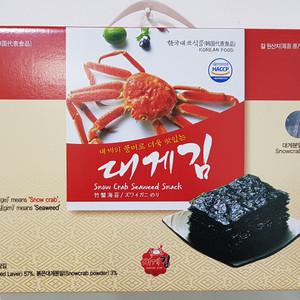 [대게김] 대게김 도시락김 4g 16봉 선물세트
