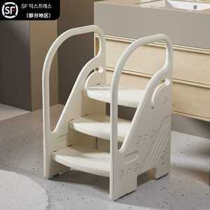 코람 발판 이단 미끄럼 방지 어린이 세차 성인 3단