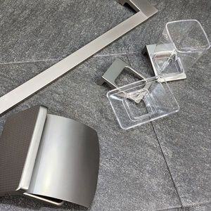 [기타]HLBATH NBLNGFFW 무광스텐레스 수건걸이 욕실 악세사리4품SET