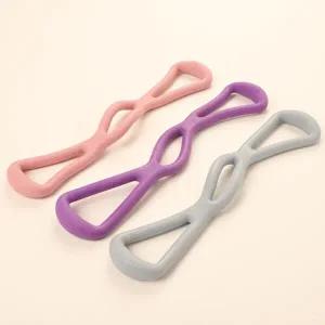 [베프몰]홈트 LYGLASSX 스트레칭 8자 튜빙밴드 퍼플