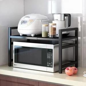 아트박스 가구느낌 쿠조절렌지선반 1단 640x450 밥솥 다이 전자레인지