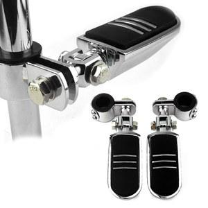 할리 로드 킹 스트리트 글라이드 혼다 스즈키 야마하를 위한 모터사이클 하이웨이 풋 페그 1개(25mm), 1 1 /4인치(32mm) 엔진 가드 레스트