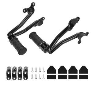 가와사키 벌칸 S 650 VN650 2015-2022 블랙용 모터사이클 리어 풋레스트 조수석 풋 페그 액세서리 장착