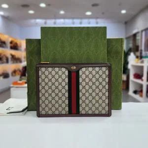 [대구백화점] [구찌]GG 슈프림 오피디아 포트폴리오(클러치 523359)