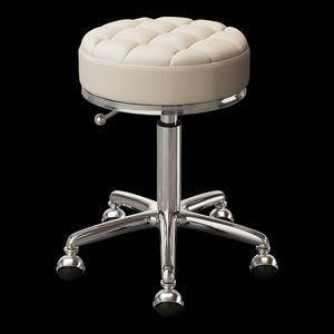 미용 보조의자 스툴 뷰티 높이조절 동그란 체어 네일 병원 화장대 관리실 바퀴