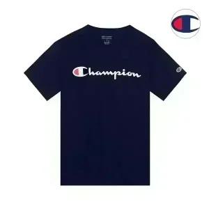 챔피온 클래식 그래픽 남자 여성 져지 반팔티셔츠 네이비 GT23HY06794-031