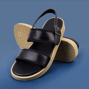 [브랜슈] BK-S34 가볍고 착화감 좋은 소가죽 남성샌달 캐주얼샌달 정장화 논슬립