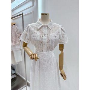 [갤러리아] [ab.f.z] 펀칭 코튼 셋업 크롭 블라우스(ATZ3HBA3H)