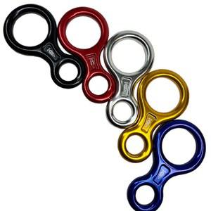 8자 하강기 스테인레스 합금 아웃도어 보호기 핸드 링 벨트 암벽타기 지 자강 힌다