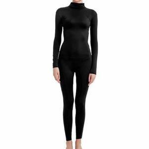 착용 발레 점프수트 바디 긴팔 어린이용 스케이트 유니타드 전신 수트 댄스