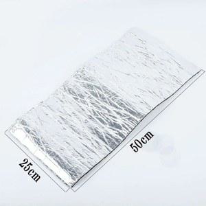 50X25CM 5MM 자동차 절연 방음 댐핑 진동 데드닝 절연체 소음 방화벽 매트 패드 오디오