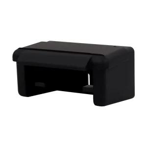 핸드폰 거치대 휴지걸이 블랙/욕실걸이 선반형 화장지