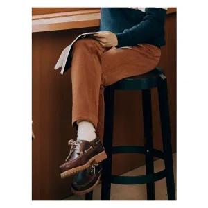 [빈폴]코듀로이 슬림 팬츠 브릭 (BC4921C23C) .