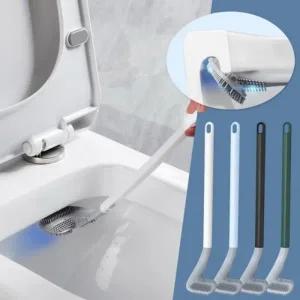 골프채형 실리콘 변기 세척 브러쉬 욕실 브러쉬 청소솔