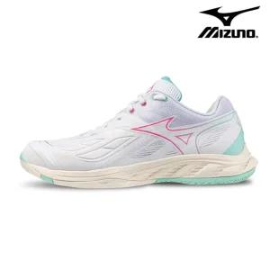 미즈노 신발 웨이브 팡2 화이트그린 71GA231340 배드민턴화 운동화 인도어화 오남스포츠