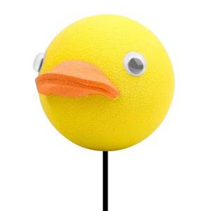 YGMONER 리틀 덕 카 안테나 토퍼 - 주차장에서 쉽게 찾을 수 있는 오토 볼 외부 장식 자동차 (오리)