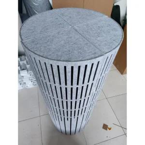 차음 음향판 흡음패드 스튜디오 보라색 앵글 부채모양 장치