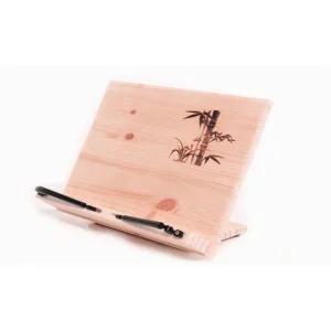 알리미 소나무 오동독서대 295x220mm 원목 우드 휴대용 높낮이 각도조절 접이식 거치대 높이 튼튼한 용책