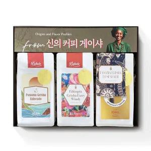 [레이닌커피][레베떼] 신의커피, 게이샤 선물세트 / 스페셜티커피 [선물에디션]
