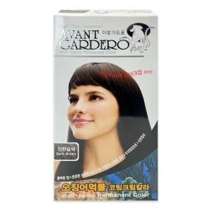 아방가드로 오징어먹물 코팅크림칼라 진한갈색 100g-O