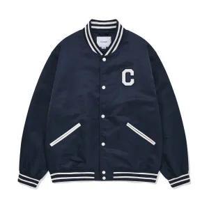 COVERNAT C 로고 바시티 자켓 네이비 CO2401JK10NA 1591916