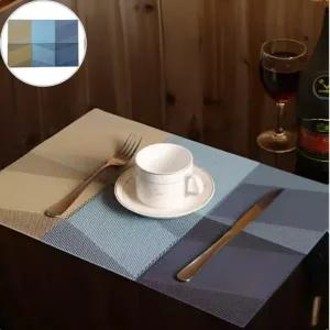 프리미엄 PVC 식탁 매트 사각 테이블 깔개 뷔페 식당