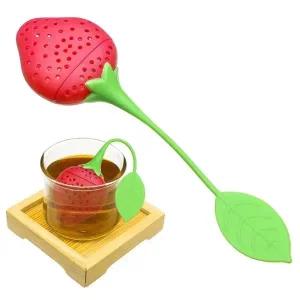 티인퓨져 실리콘 차거름망 딸기 티망 Q329