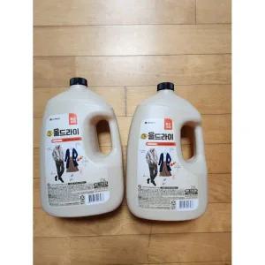 테크 울드라이 이염방지 니트 중성세제 용기 2.5L 2개