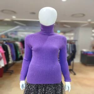 [르니앤맥코이] 르니앤맥코이  골지폴라 긴팔 니트MN01KM702