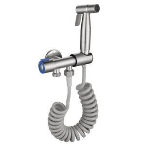 변기 물분사 고압 세척기 오염 화장실