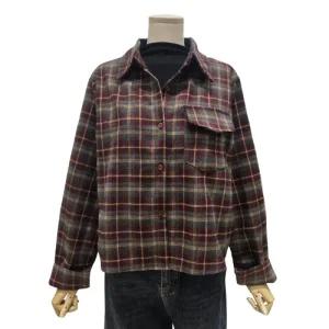 [롯데백화점]에이지도르 나시세트 크롭 체크 셔츠(ALFIAUB230)