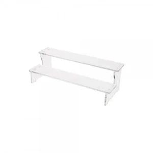 계단형 2단 아크릴 진열대 피규어