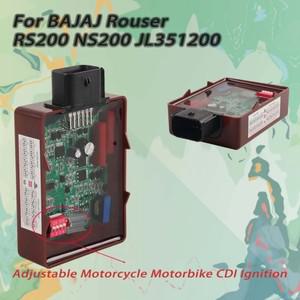 BAJAJ Rouser RS200 JL용 12핀 CDI 박스 351200 조정 가능 바이크 오토바이 경주 점화 두 가지 작동 모드