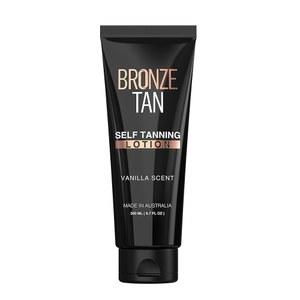 로션 컬러 무채색 76온스 광채를 자연스러운 포뮬러 태닝 200ml 얼굴과 줄무늬 가이드 위한 바닐라 브론즈 셀프 몸을 보습 태너