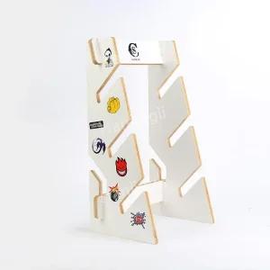 스케이트 보드 거치대 정리대 꽂아 랙 원목 롱보드 걸이 저장 전시대