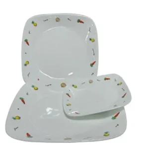 [골드스마일]코렐 시즌 사각접시 1개(대)플레이팅 요리 식기 대접