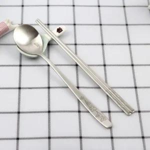 DMK 스테인리스 개나리 레이 저 볼 수저 1P OPP포장 (W163EEC)