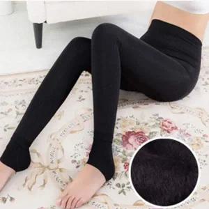 [콩심팥심]G122997_(빅사이즈까지) 사방스판 밍크 융레깅스