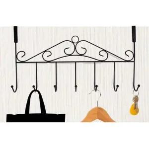 옷걸이 방문 도어후크 7구 가방 도어훅 모자 문 도어훅 도어후크 방문옷걸이 문옷걸이 방문후크