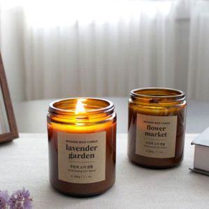 [NS홈쇼핑]더허브샵_우든윅 소이캔들 200g[32612394]